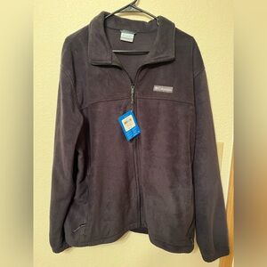 Columbia Dark Grey Zip Up Men’s XL NWT